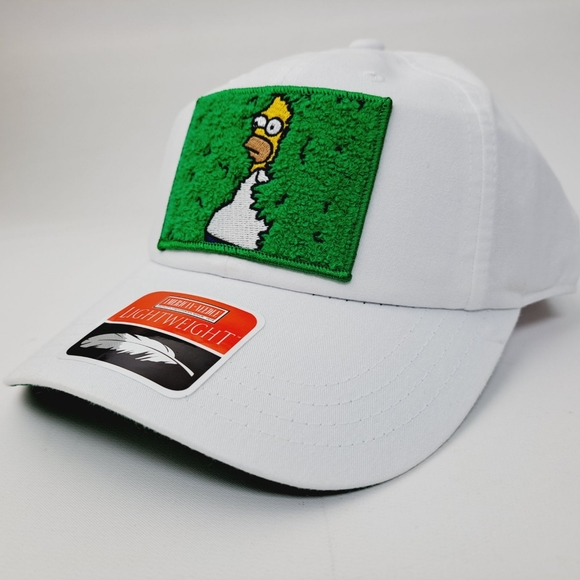 Homer Hedge Patch American Needle Baseball Hat Retro Vintage Style Simpsons Cap - Picture 4 of 7